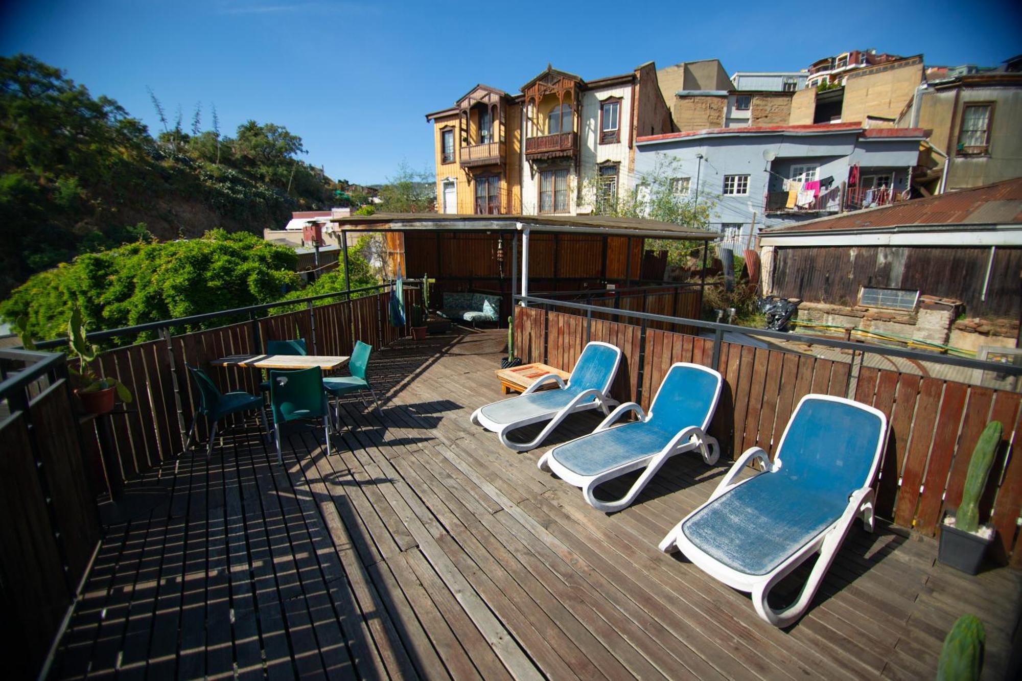 La Casa Del Puerto, Hostal Cultural, Cerro Alegre Valparaiso Luaran gambar
