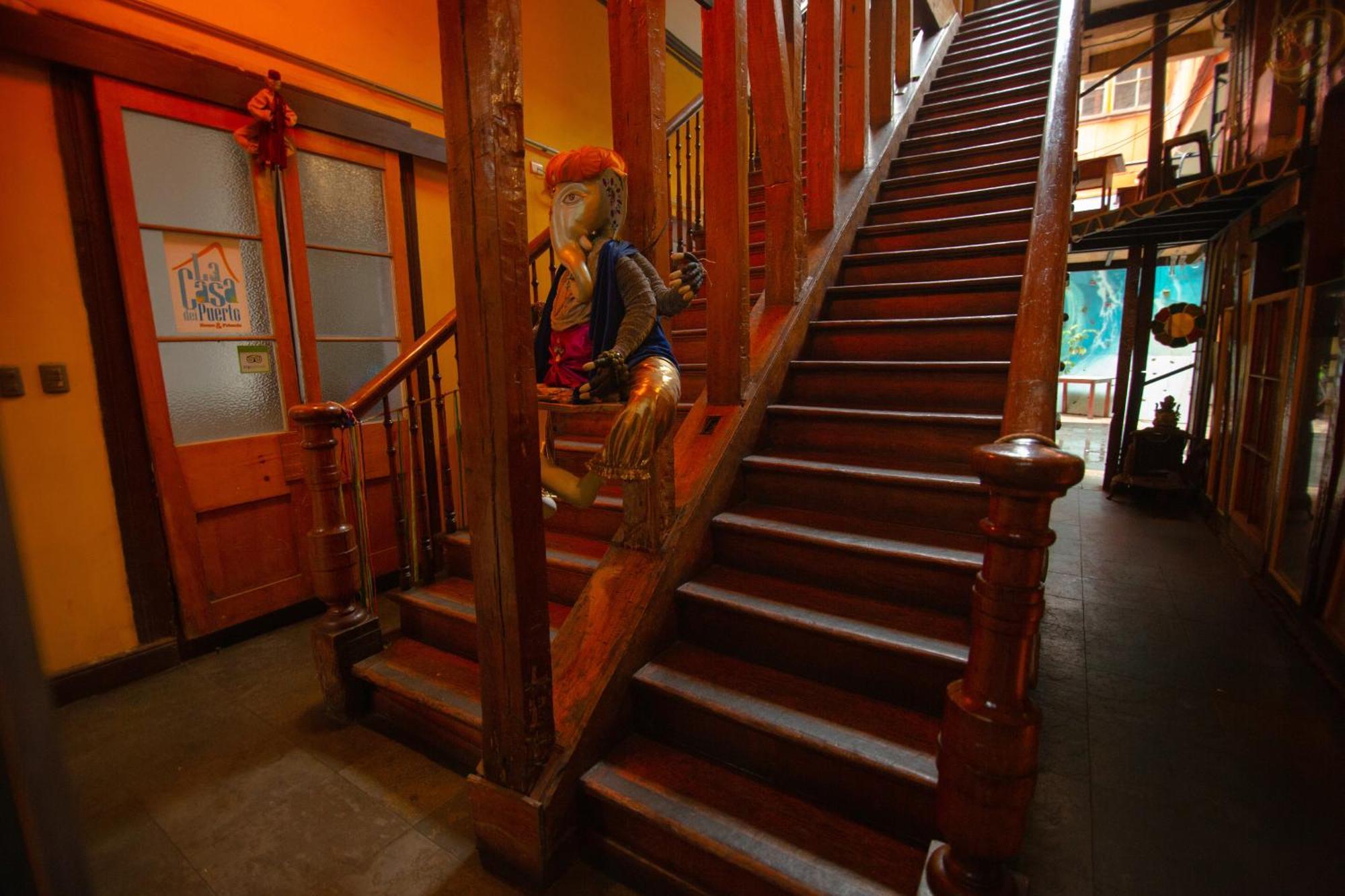 La Casa Del Puerto, Hostal Cultural, Cerro Alegre Valparaiso Luaran gambar