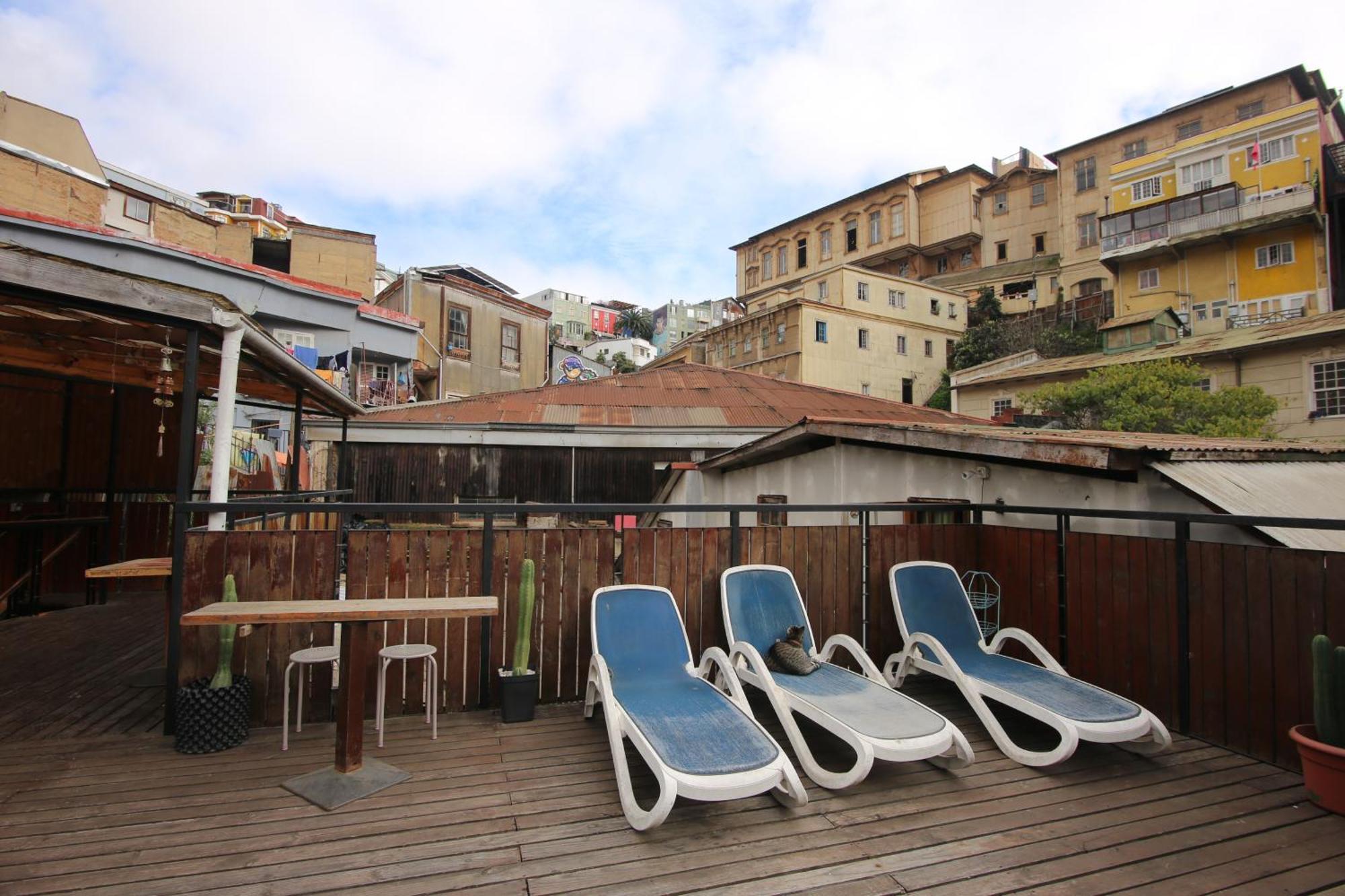La Casa Del Puerto, Hostal Cultural, Cerro Alegre Valparaiso Luaran gambar