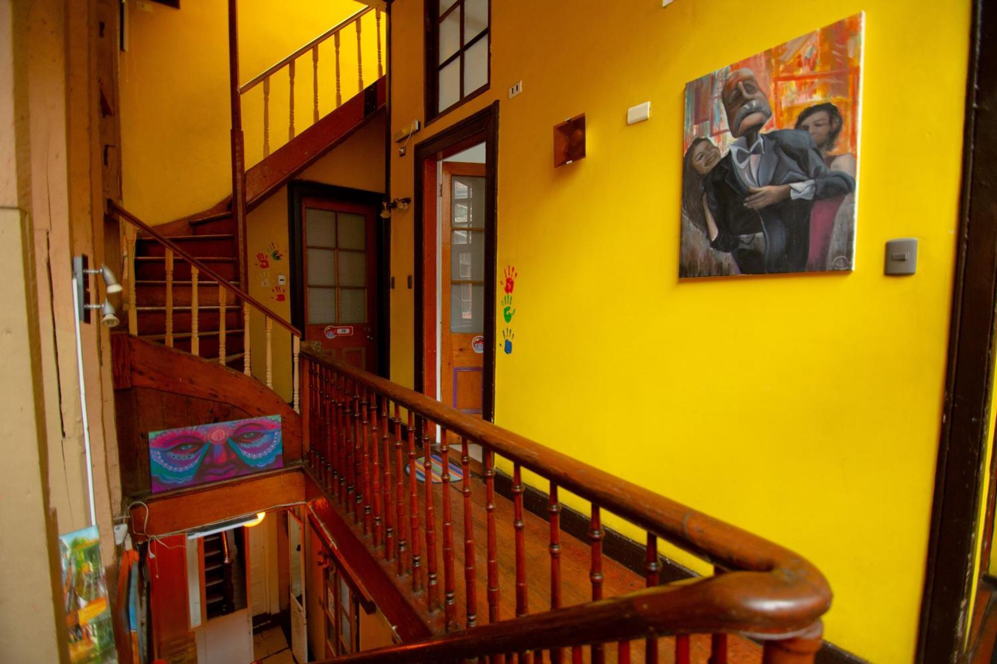 La Casa Del Puerto, Hostal Cultural, Cerro Alegre Valparaiso Luaran gambar